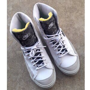 Nike Blazer '77 Mid Recycled Wool White Grey Move To Zero CW6726-100 Men’s 7.5